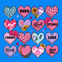 Valentines Candy Hearts Zipper Hoodie | Teevron