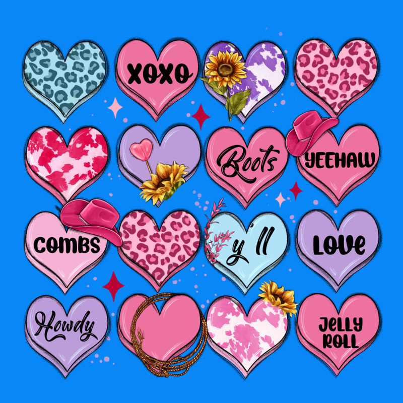 Valentines Candy Hearts Zipper Hoodie by MaliasSmallBusiness | Teevron