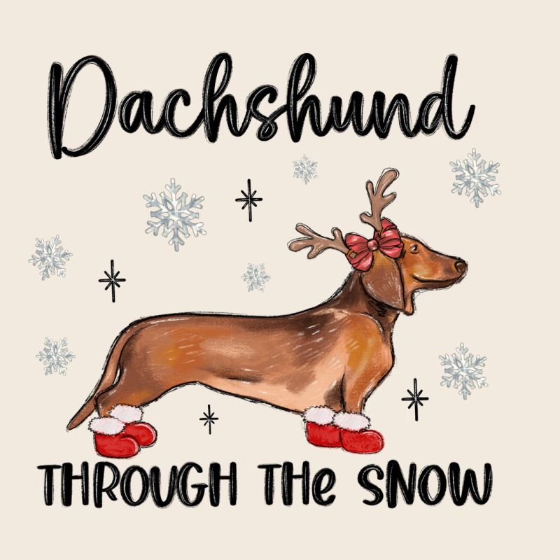 Dachshund Through The Snow Zipper Hoodie by MaliasSmallBusiness | Teevron