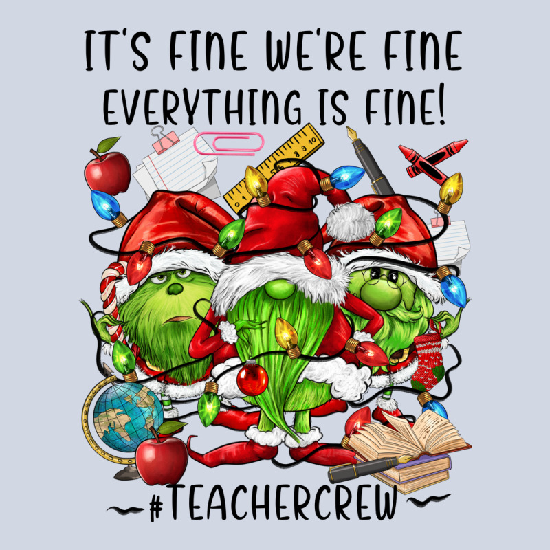 It's Fine We're Fine Everythıng Is Fine! Premium Sweatshirt by FaDigitalArtStudio | Teevron