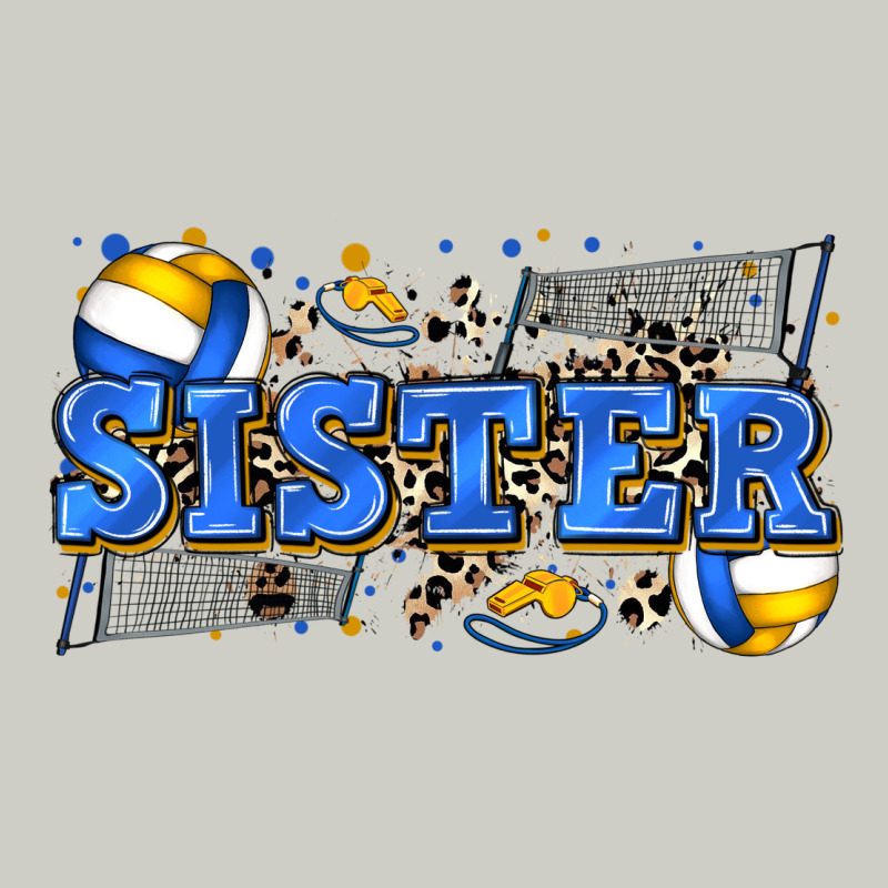 Sister Volleyball Heavyweight Hoodie by Zillion Design Studio | Teevron