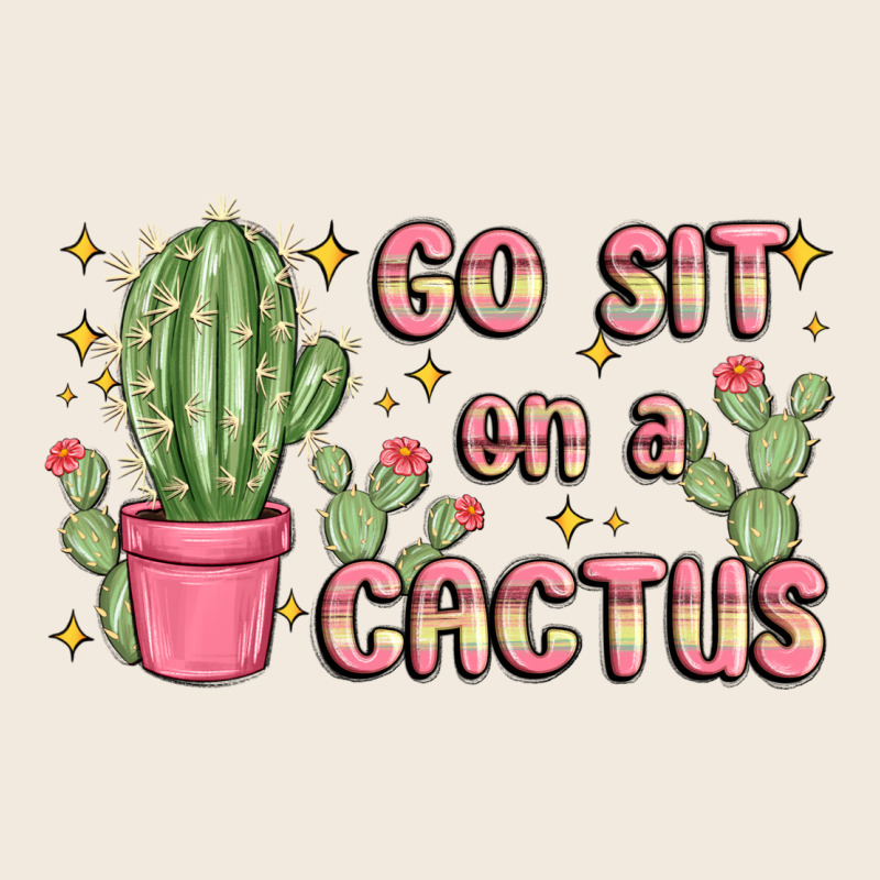 Go Sit On A Cactus Zipper Hoodie by MaliasSmallBusiness | Teevron