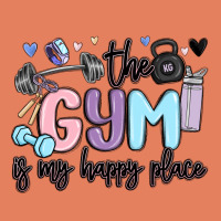 The Gym Is My Happy Place Classic Tee | Teevron