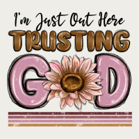 Im Just Out Here Trusting God Zipper Hoodie | Teevron