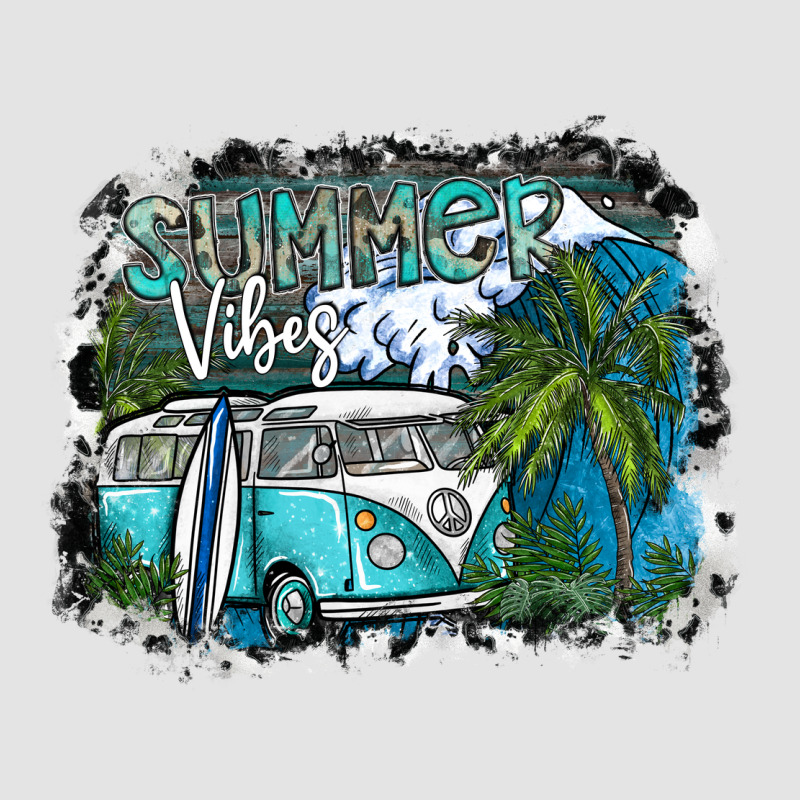 Summer Vibes Premium Sweatshirt by SublimationCraftShop | Teevron