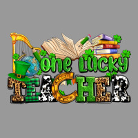 One Lucky Teacher Vintage Hoodie | Teevron
