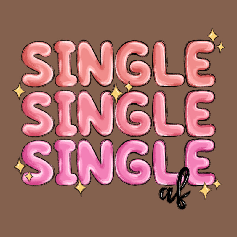 Single Single Single Af Zipper Hoodie by MaliasSmallBusiness | Teevron