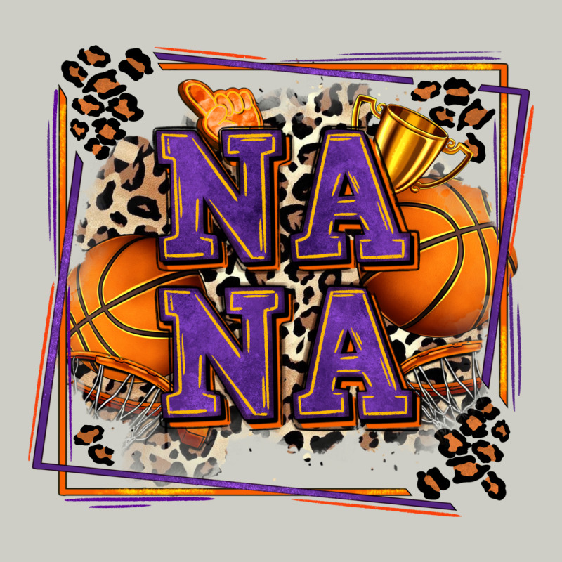 Basketball Nana With Leopard Heavyweight Hoodie by Zillion Design Studio | Teevron