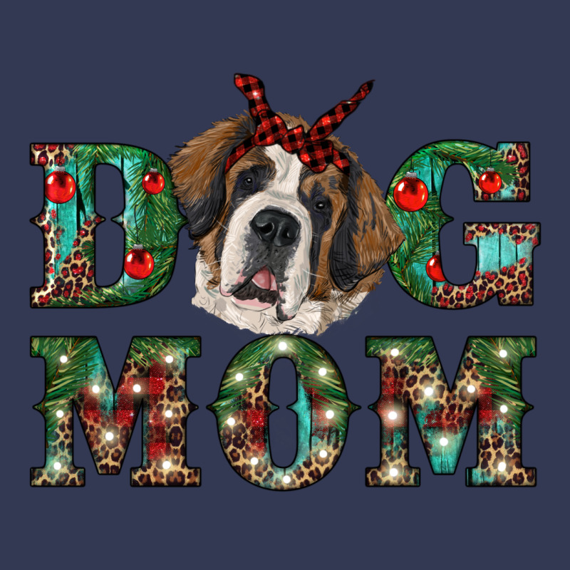 Christmas St. Bernard Dog Mom Heavyweight Hoodie by RanaPortraitStore | Teevron