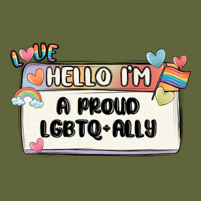 Proud Ally Classic Tee by MaliasSmallBusiness | Teevron