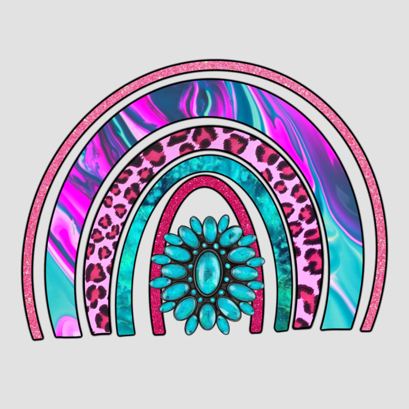 Rainbow And Gemstone Premium Hoodie by AdoDesignShop | Teevron