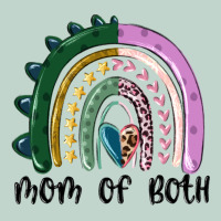 Mom Of Both Rainbow Zipper Hoodie | Teevron