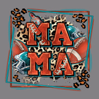American Football Mama With Leopard Heavyweight Hoodie | Teevron
