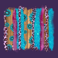 Gemstone And Pink Leopard Brushstrok Premium Hoodie | Teevron