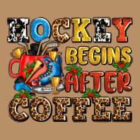 Hockey Begins After Coffee Ado Vintage Hoodie | Teevron