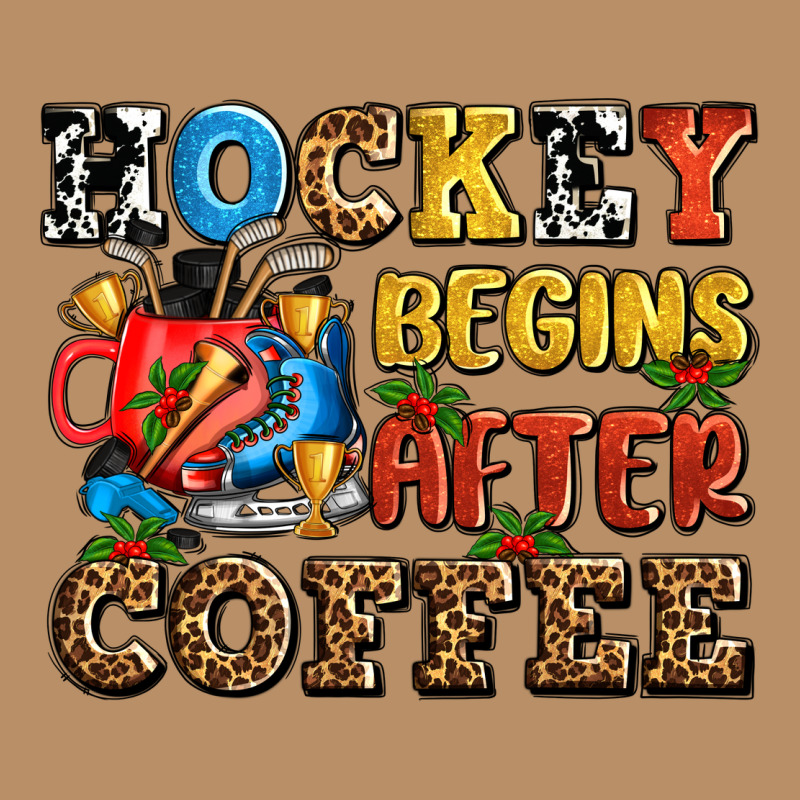 Hockey Begins After Coffee Ado Vintage Hoodie by AdoDesignShop | Teevron