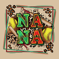 Softball Nana With Leopard Heavyweight Hoodie | Teevron