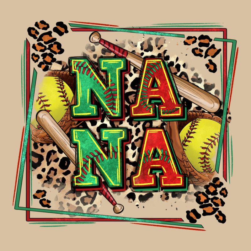 Softball Nana With Leopard Heavyweight Hoodie by Zillion Design Studio | Teevron