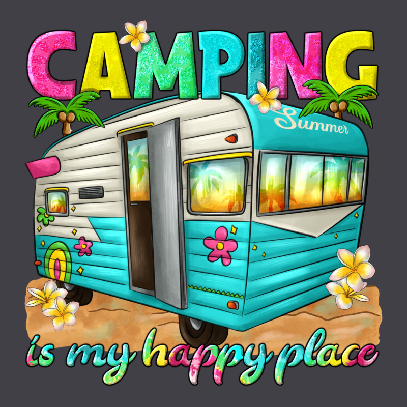 Camping Is My Happy Place Heavyweight Hoodie by texasbilliewilder | Teevron
