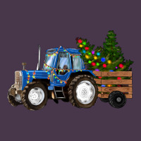 Christmas Farm Tractor Heavyweight Hoodie | Teevron