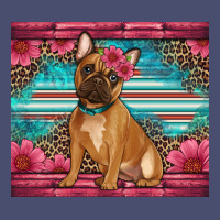 French Bulldog Floral Vintage Tee | Teevron