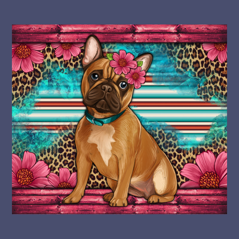 French Bulldog Floral Vintage Tee by Artiststas | Teevron