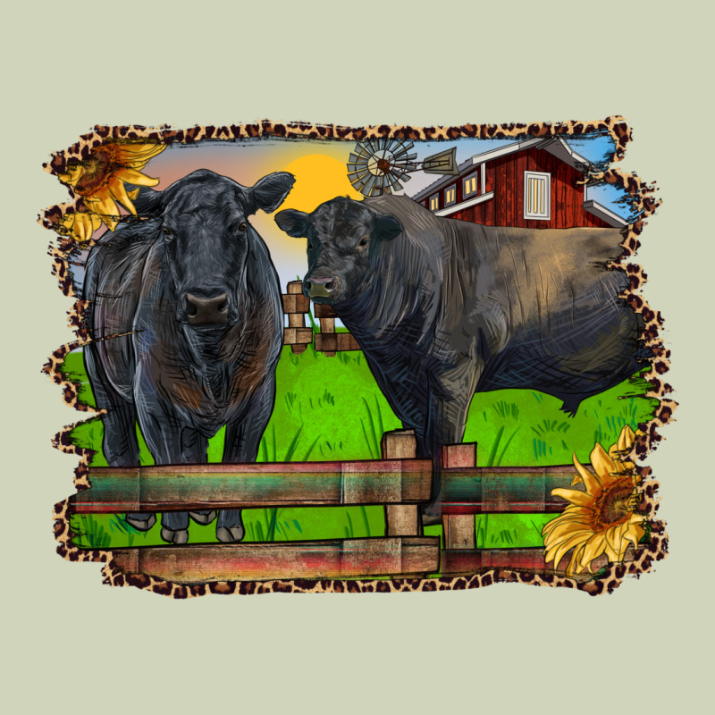 Black Angus Cattle And Bull In Barnyard Heavyweight Hoodie by RanaPortraitStore | Teevron