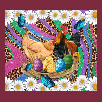 Easter Farm Chicken Chick Rooster Daisys Butterfly Sunflower Eggs Glit Premium Hoodie | Teevron
