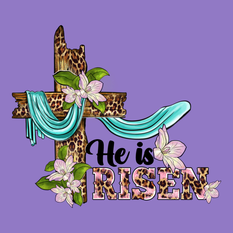 He Is Risen Cross Urban Hoodie by BarkalooDesign | Teevron