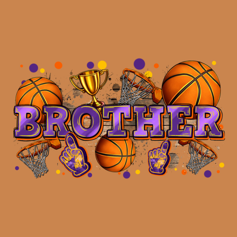 Brother Basketball Heavyweight Hoodie by Zillion Design Studio | Teevron