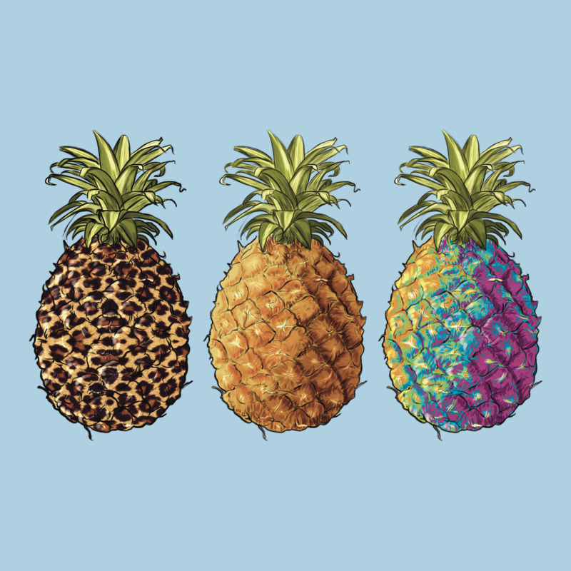 Pineapples Leopard Tie Dye Summer Premium Hoodie by Artiststas | Teevron