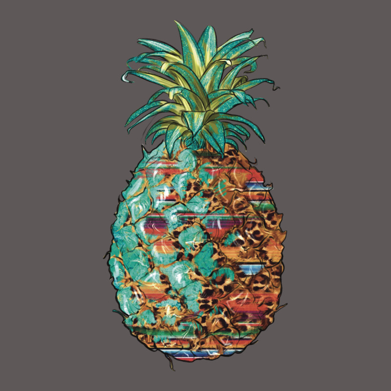 Pineapple Leopar Turquoise Serape Summer Premium Hoodie by Artiststas | Teevron