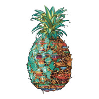 pineapple leopar turquoise serape summer | Teevron