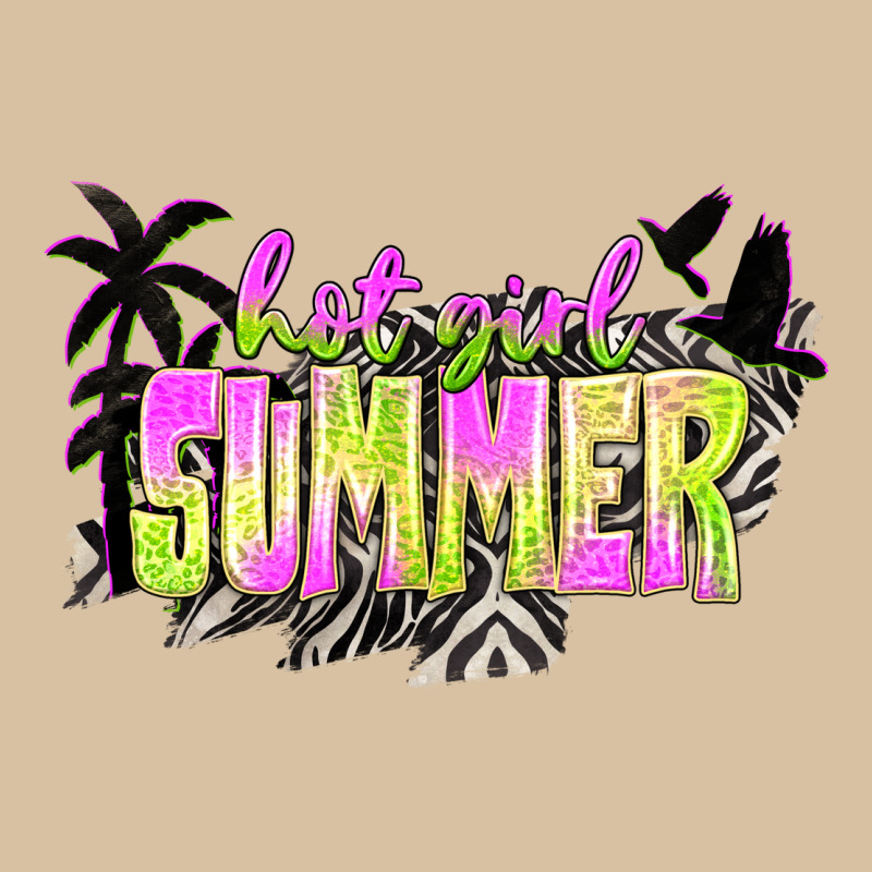 Hot Girl Summer With Palms Heavyweight Hoodie by texasbilliewilder | Teevron