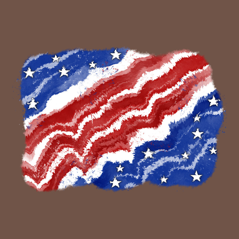Patriotic Tie Dye Background 4th Of July Premium Sweatshirt by CowGirlArtShop | Teevron