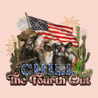 Chill The Fourth Out Cows 4th July America Urban Hoodie | Teevron