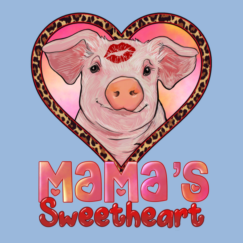 Mama's Sweetheart Baby Pig Premium Hoodie by AdoDesignShop | Teevron