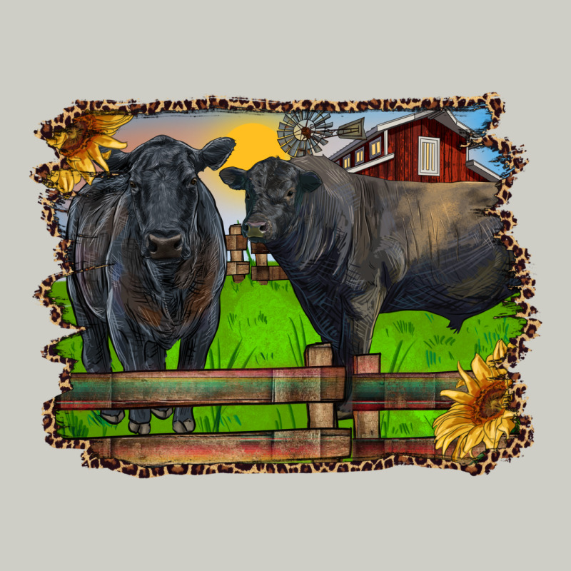 Black Angus Cattle And Bull In Barnyard Heavyweight Hoodie by RanaPortraitStore | Teevron