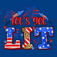 Let's Get Lit 4th Of July Premium Sweatshirt | Teevron