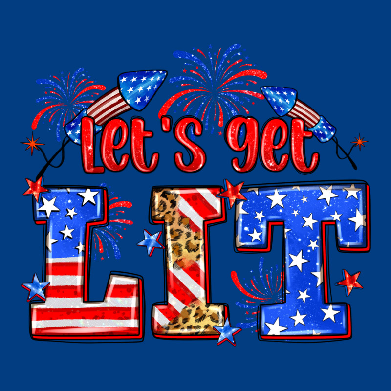 Let's Get Lit 4th Of July Premium Sweatshirt by Neo Western | Teevron