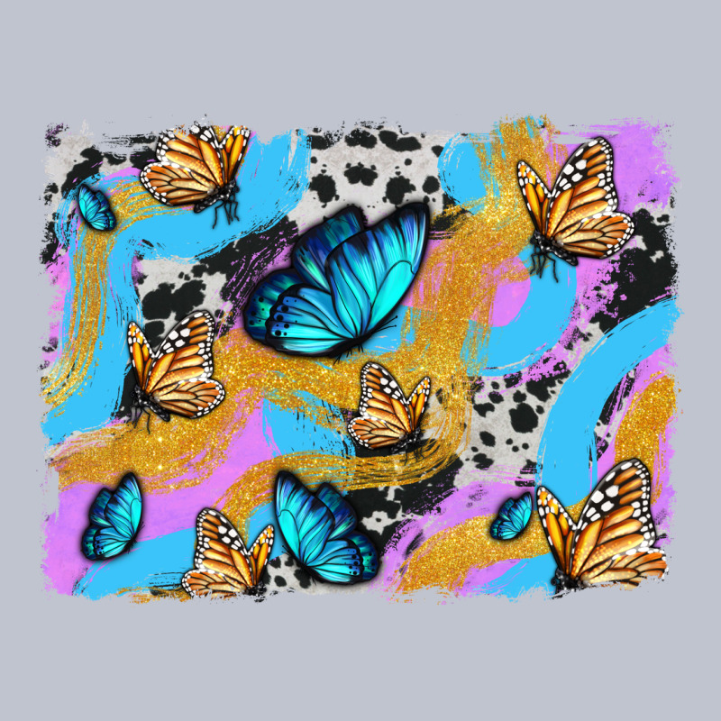 Easter Butterfly With Glitter And Cowhide  Background Premium Hoodie by Artiststas | Teevron