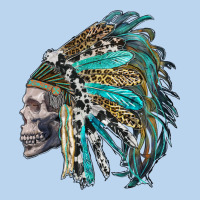 Western Indian Headdress With Skull Classic Tee | Teevron