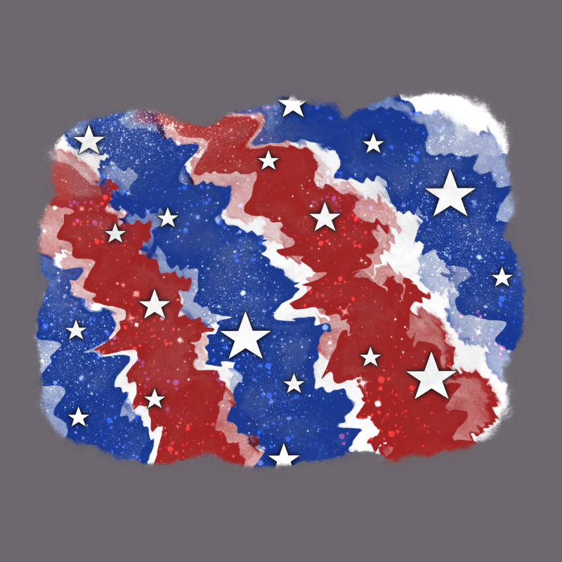 Patriotic Tie Dye Background Premium Sweatshirt by CowGirlArtShop | Teevron