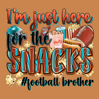 I'm Just Here For The Snacks #american Football Br Heavyweight Hoodie | Teevron