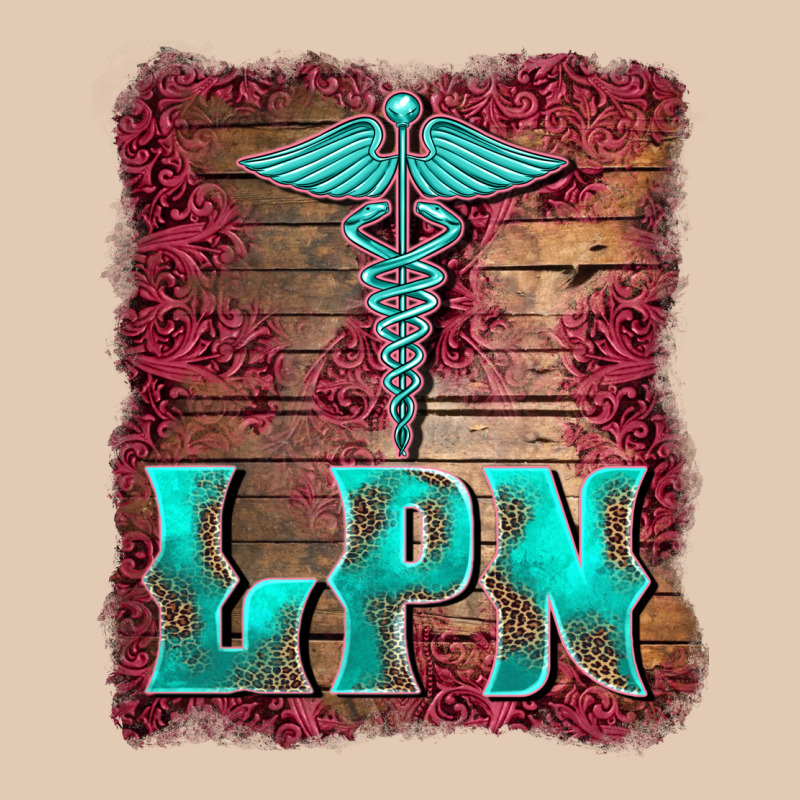 Licensed Practical Nurse Medical Symbol  Background Urban Hoodie by BarkalooDesign | Teevron