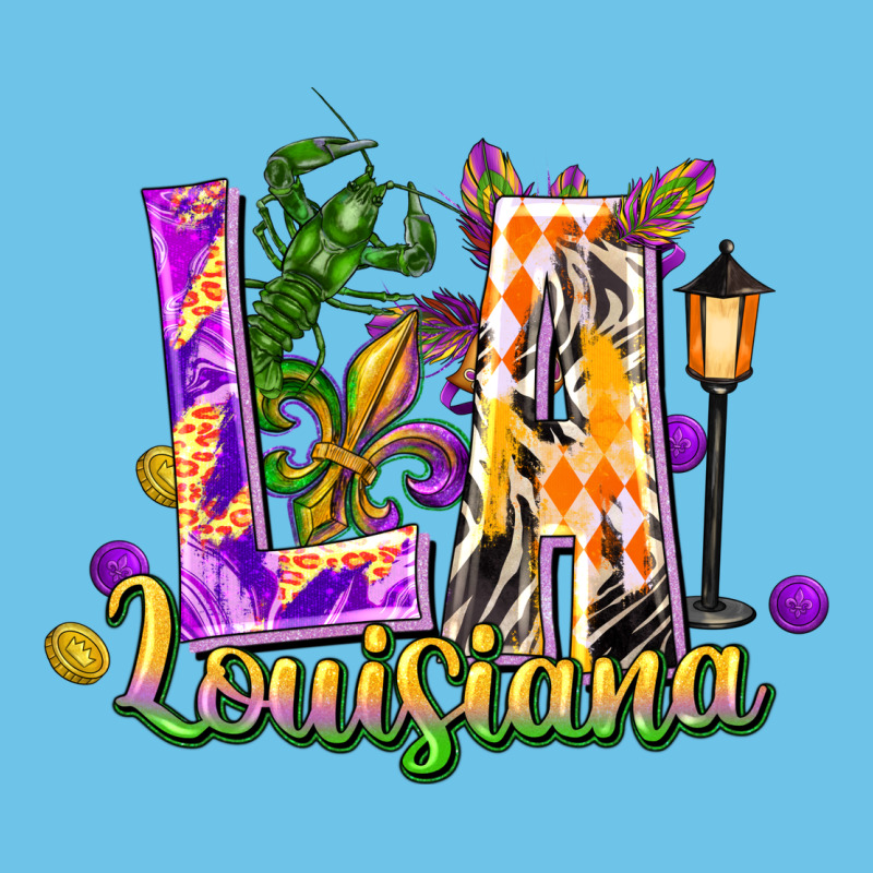 Louisiana La Mardi Gras Premium Sweatshirt by FaDigitalArtStudio | Teevron