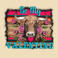 Be My Valentine With Cow Premium Hoodie | Teevron
