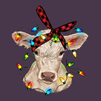 Charolais Calf With Christmas Lights Baby Cow Heavyweight Hoodie | Teevron