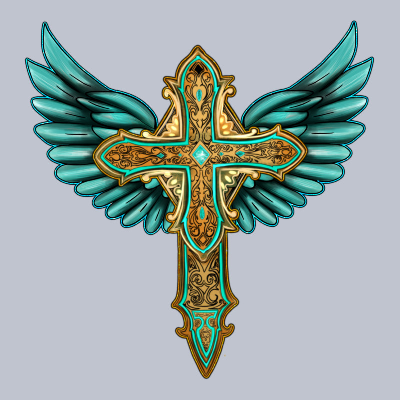 Wing Cross Premium Hoodie by Artiststas | Teevron