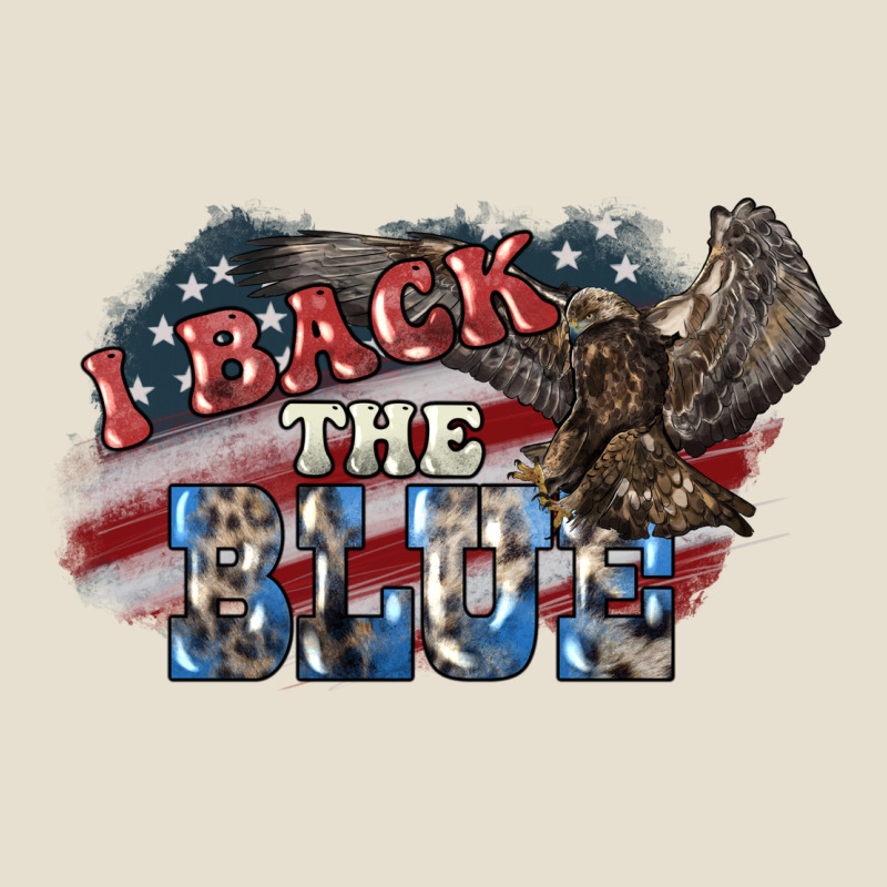 I Back The Blue Eagle Urban Hoodie by NancyCooperArtShop | Teevron